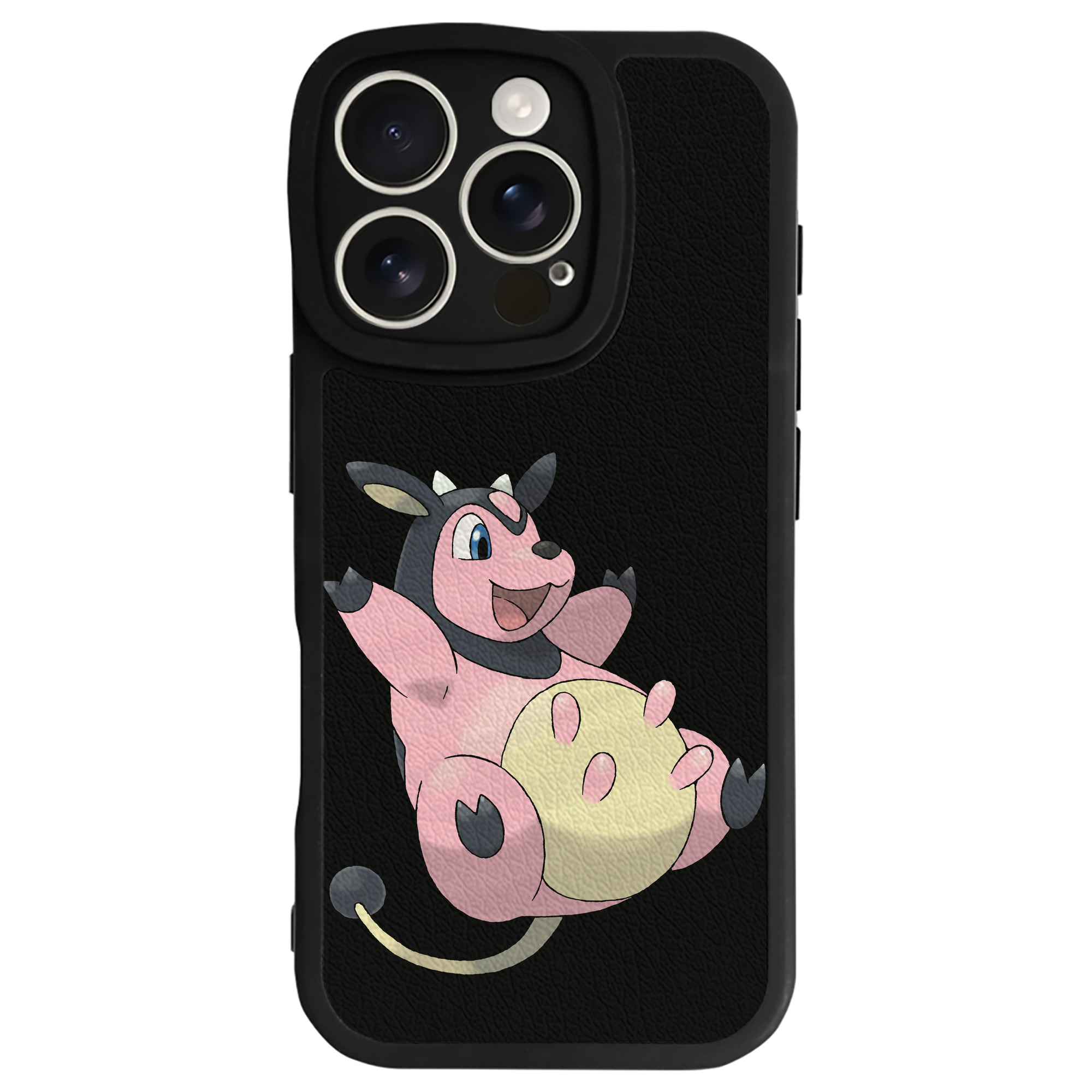 （画像用） ポケットモンスター Pokémon 【iPhone 16シリーズ対応】シリコンスマホケース（レザー調） 材質：シリコン